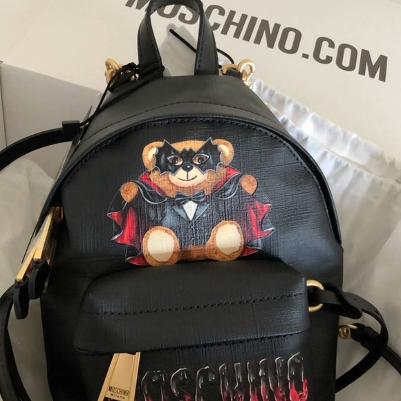 Moschino Vampire Teddy Bear Backpack